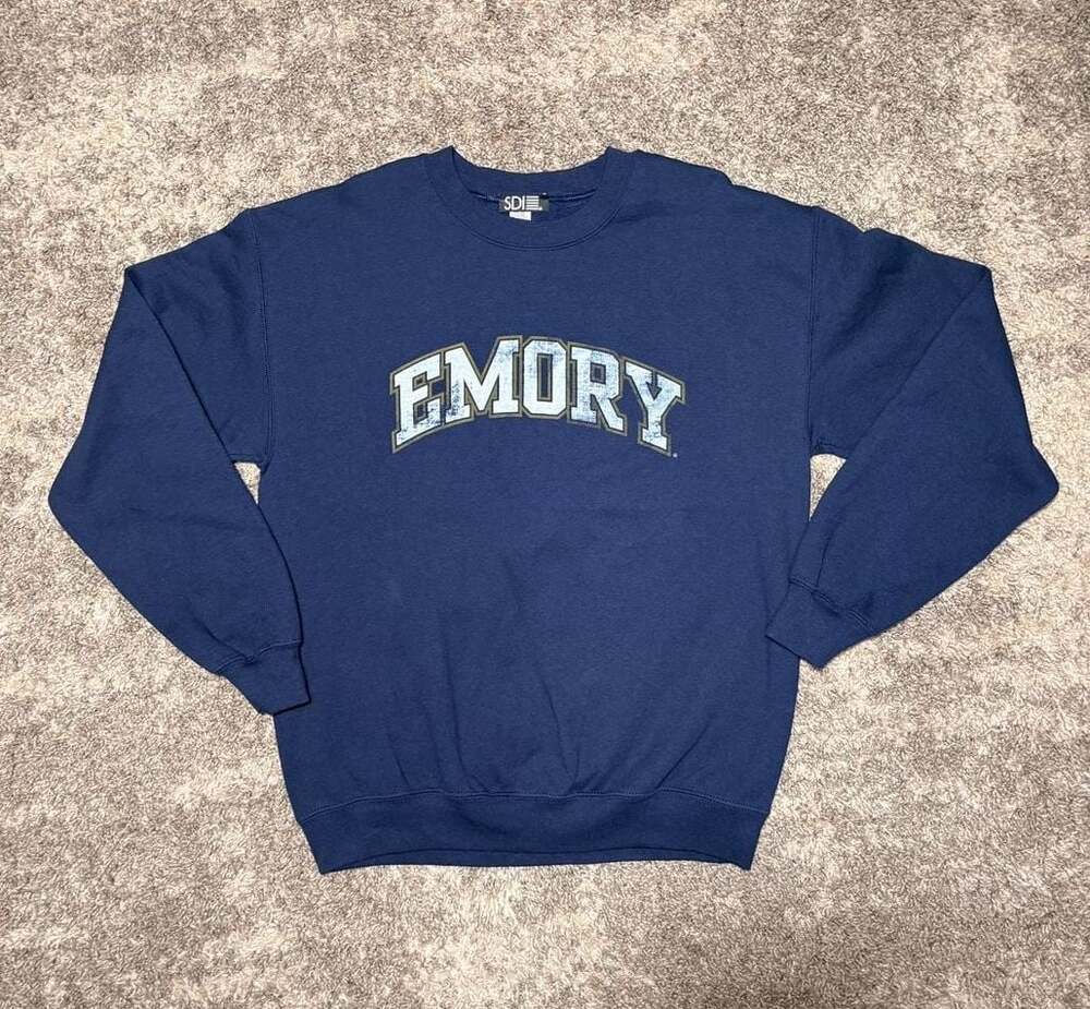 SDI Emory University Navy Crewneck Sweatshirt